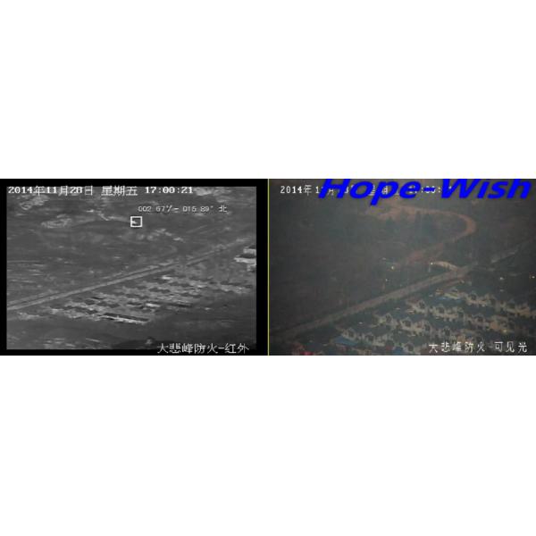 Pan Tilt Zoom Long Range Night Vision Camera For Forest Fire Detection