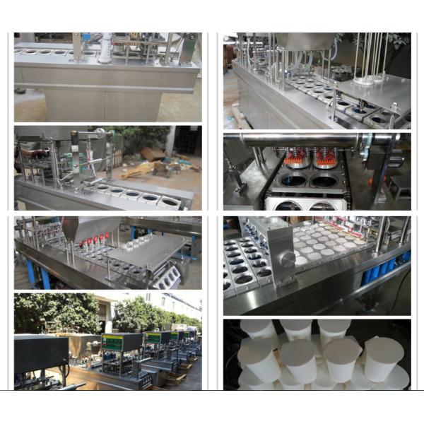 3500mm Capsule Cup Coffee Pod Filling And Sealing Machine 4 Lane