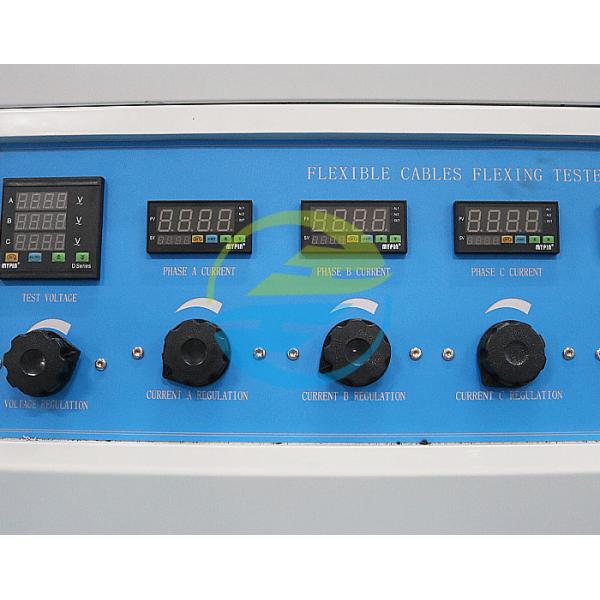 Load Voltage 10~400V Flexible Cables Flexing Tester for Cable Testing Equipment