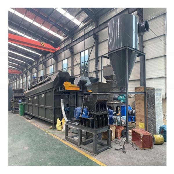 Full Automatic Soft Packages Battery Crushing and Sorting Equipment for Building Material Shops