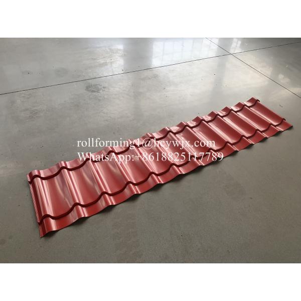 12 Rows Partial Arc Glazed Tile Roll Forming Machine