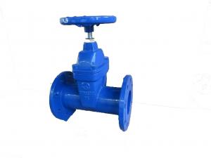 China Ductile Iron Resilient Wedge Gate Valve DIN3202-F5 on sale