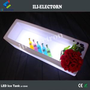 Wireless and Portable Waterproof illuminated Long Ice Bucket