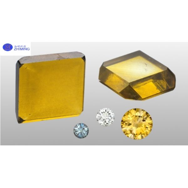 Flame Fusion Method Sapphire for Luxury Diamond Applications
