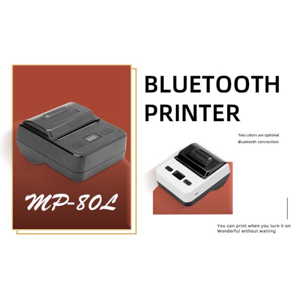 Wireless Mini Thermal Transfer Printer Portable Manual Printer Without Ink for Travel