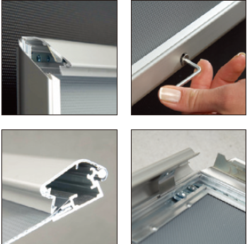 OEM Waterproof Lockable Snap Frames