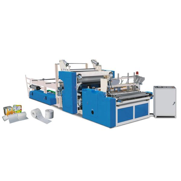 CE ISO Automatic Tissue Paper Making Machine Pneumatic adjustment Perforation unit