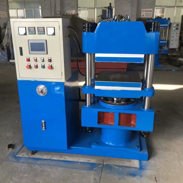 PLC Control Rubber Pad Vulcanizing Machine with Uniform Pressure Application and 2.2KW Power