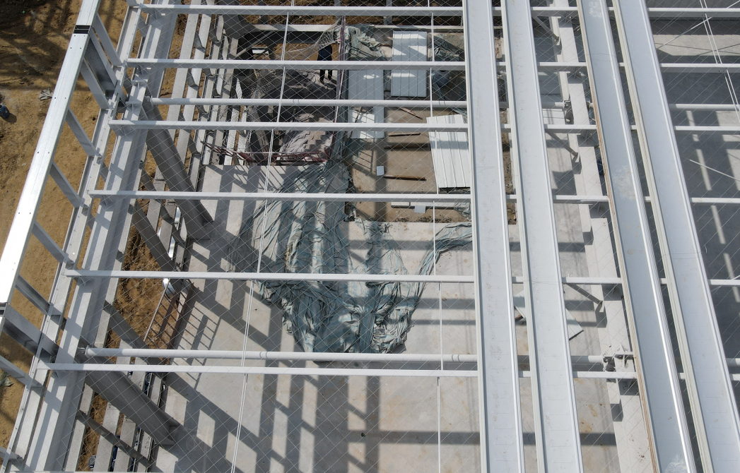 Large Span Prefabricated Steel Structure Workshop / Factory Building KXD-SSW201