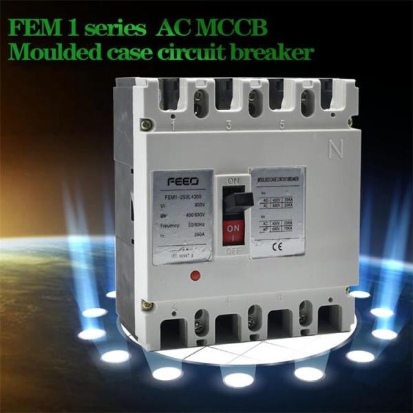 Over Current Protection AC400V 63A MCCB Circuit Breaker