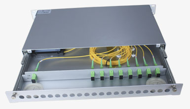 19 Inch Wavelength Division Multiplexer Module Rack Mounted Slidable Type Metal