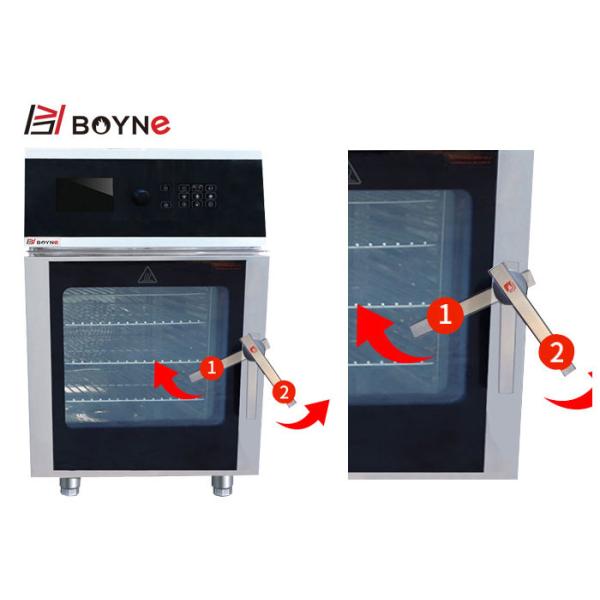 4 Trays Rational Combi Oven Injection Type Electric Digital Controller Save labor costs, one person can control multiple