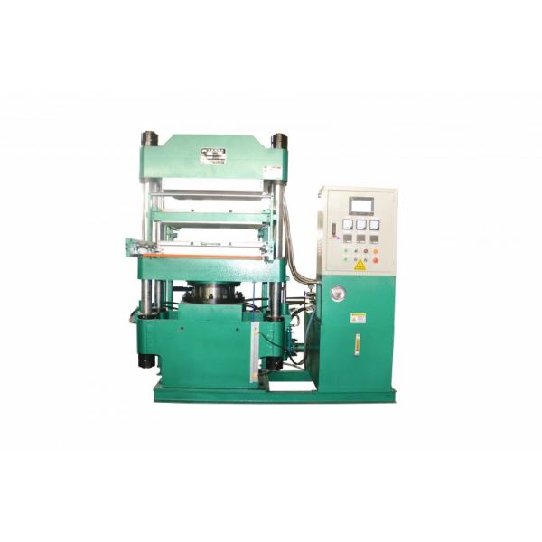 Solid tyre vulcanizing press machine manufacturing process