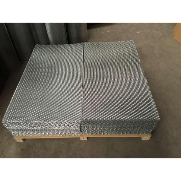 35cm Width Aluminium Galvanized Expanded Metal Mesh Sheet 1.5mm Thickness