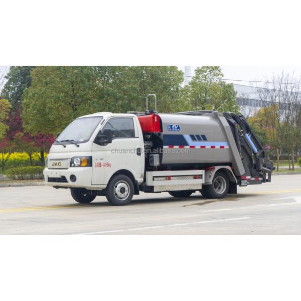 Pure Electric Energy Type Design Refuse Collection Compressible Garbage Bin Transport Truck Vehicles