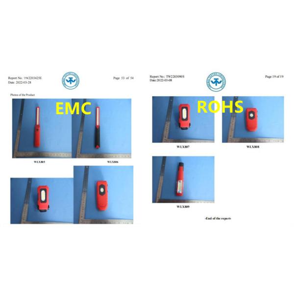 2 In 1 Multifunctional Led Work Light Torch Rechargeable Magnetic Adjustable Stand