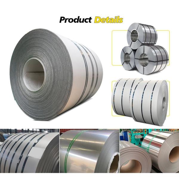 AISI ASTM JIS 403 Grade 201 304 Ss Coils Stainless Steel Coil Cold Rolled for Decoration