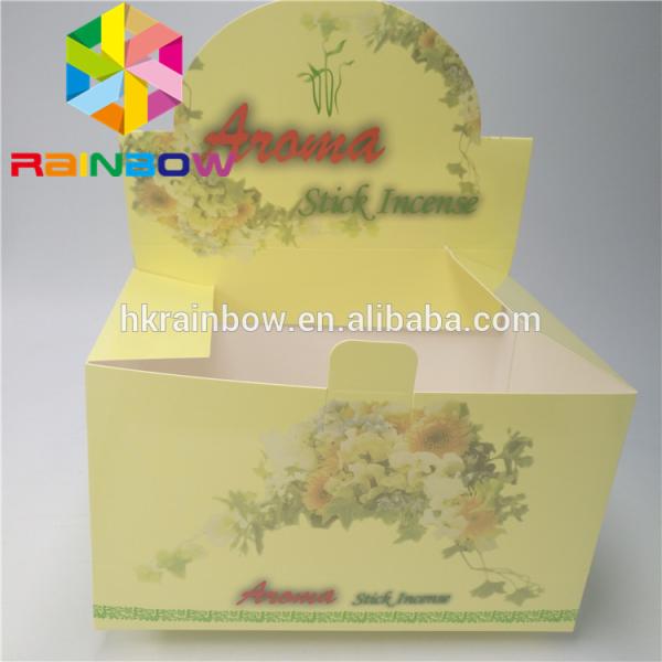 Mix Color Paper Box Packaging Corrugated Foldable Hot Stamping Embossing Process