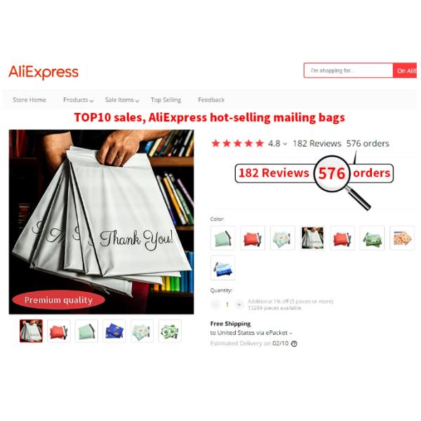 GDCX Ecommerce Packaging Printed Polymailer Custom Packaging Mailers Handle Mailing Bag Packaging Supplies Polly Mailers