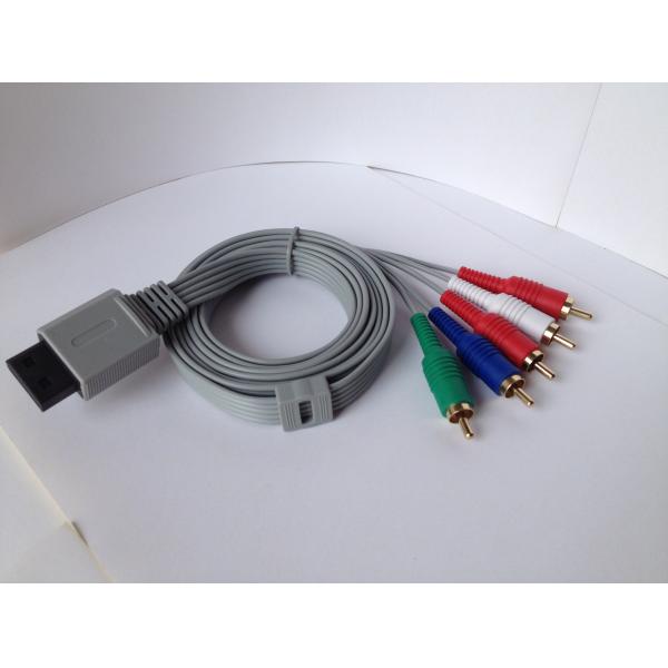 Nintendo HDTV Audio Video Game Cables , WII / WII U Component Cabel