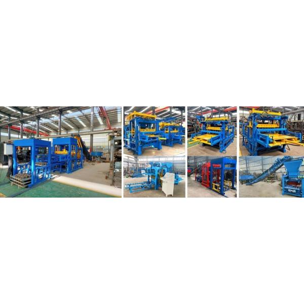 High Density Vibration Hollow Solid Concrete Cement Paving Interlock Brick Machine