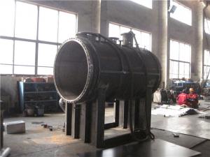 China Steam Heating SUS316 Rotocone Vacuum Dryer , Rotary Vacuum Paddle Dryer on sale