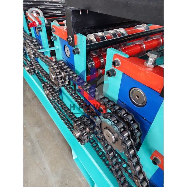 Hydraulic Shearing Double Layer Roll Forming Machine With PLC Control System
