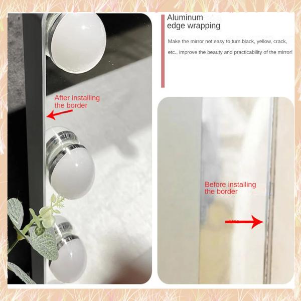 Experience the Ultimate Makeup Lighting with Hollywood Mirror