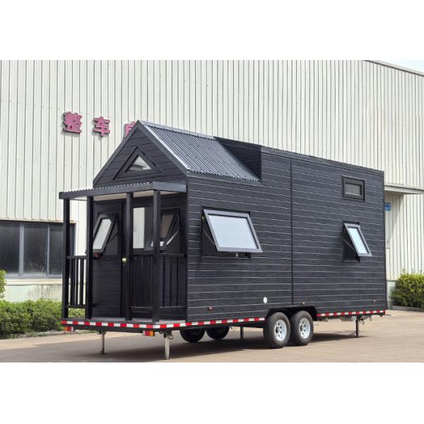 40 Ft Tiny House On Wheels DEEPBLUE Tiny House Company Prefab Movable House