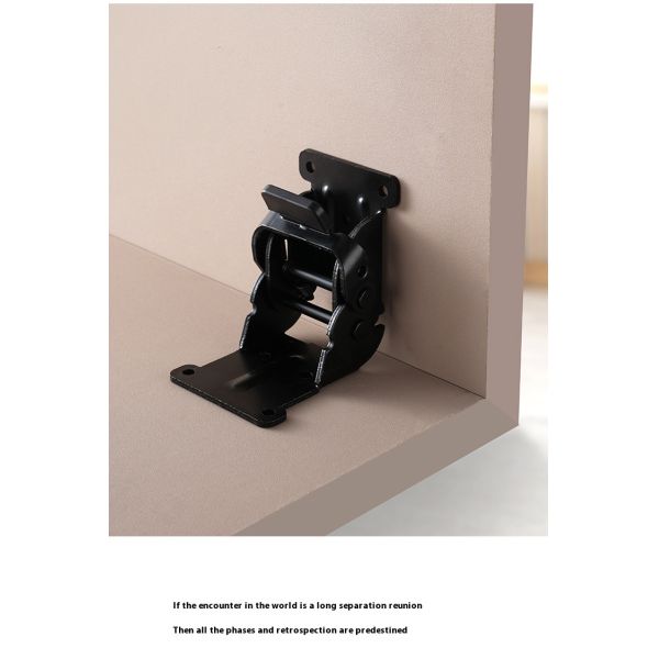 90° Self-locking Folding Hinge Thickened Hardware Accessory for Dining Table Chair Bed Leg Coffee Table Support