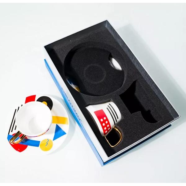 Stainless Steel Cutlery Dinnerware Packaging Boxes Glossy Lamination