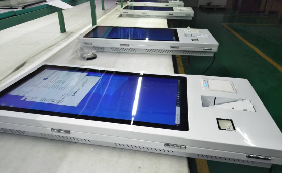 Wall Mount i3 i5 i7 Self Ordering Touchscreen Kiosk with Windows 10 OS