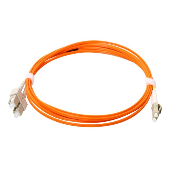 Simplex Duplex OM1 OM2 LSZH SC To LC Fiber Jumper
