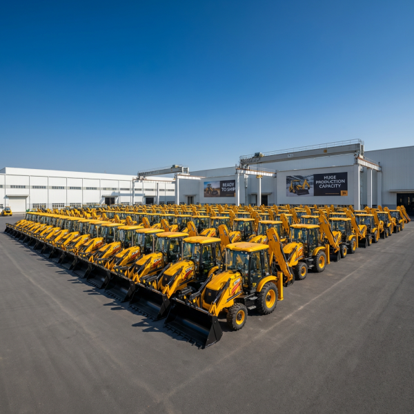 High Efficiency Used JCB 3CX Backhoe Loader Hydraulic Digging Loader For Construction With Powerful Engine