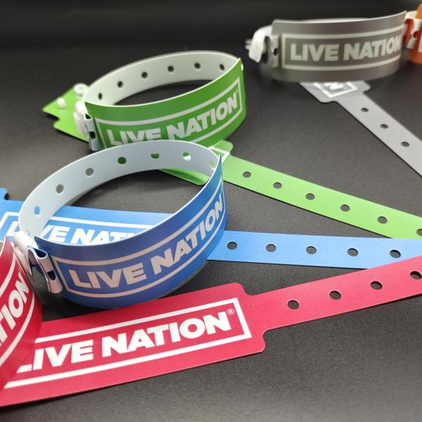 Theme Custom Wristband as Request OEM Logo Personalized Event Bracelet