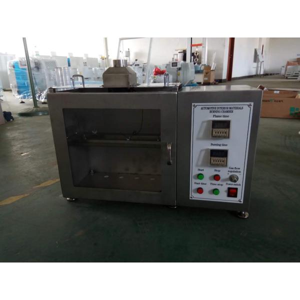 Car Interior Material Flame Retardant Test Chamber , Burning Resistance Test Machine