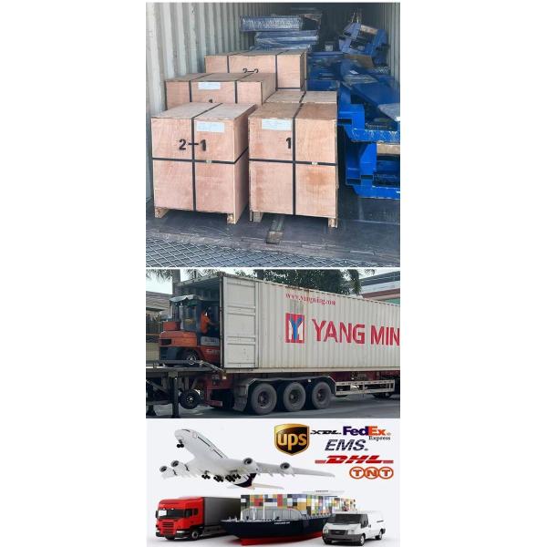 Four-fold door And Counterweight Door 5 Tons 8 m High Customized  500kg-20000kg Large Industrial Indoor Hydraulic Freight Elevetor 3