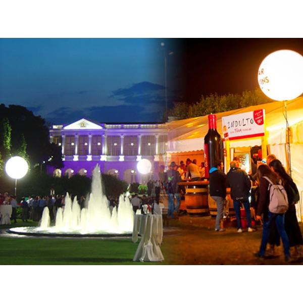 2000W Inflatable Led Light With Halogen Lamp Moon Balloon