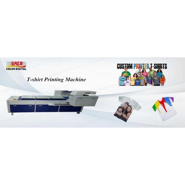 High Performance A3 Dtg Flatbed Printer / Digital Garment Printing Machine