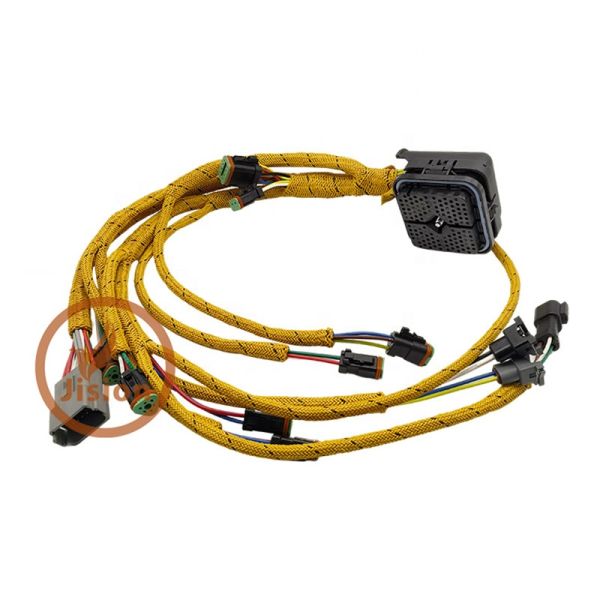 198-2713 Engine Wire Harness detailed connectors
