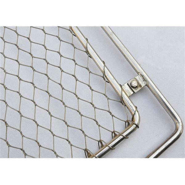 Stainless steel ferrule rope mesh