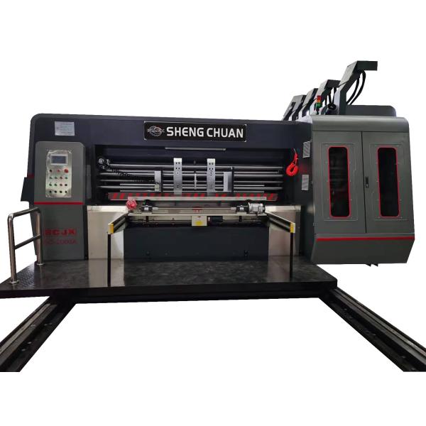 Cardboard Box Printing Machine 4 Colours Flexo Printing Machine Flexo Printer Slotter