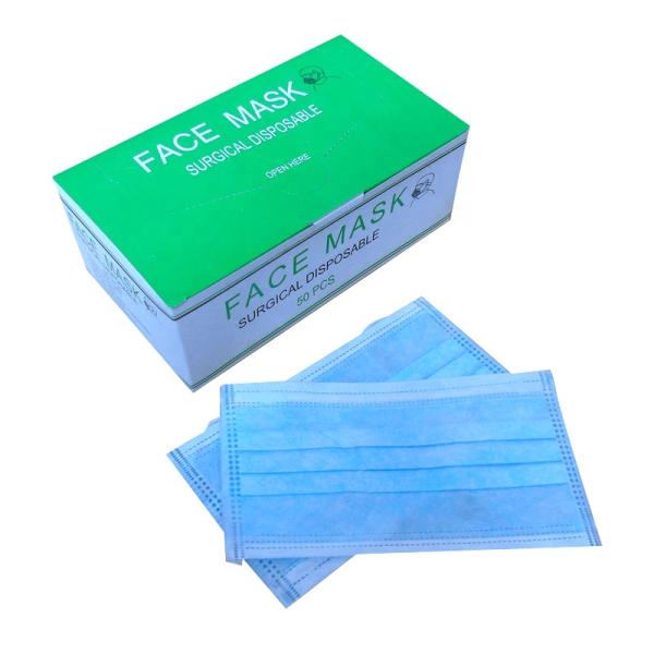 Non Woven Earloop Dustproof Disposable Medical Face Mask