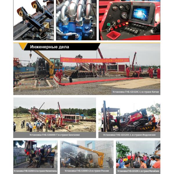 GD360-LS Horizontal directional drilling machine, 36ton hdd machine, 36t hdd machine