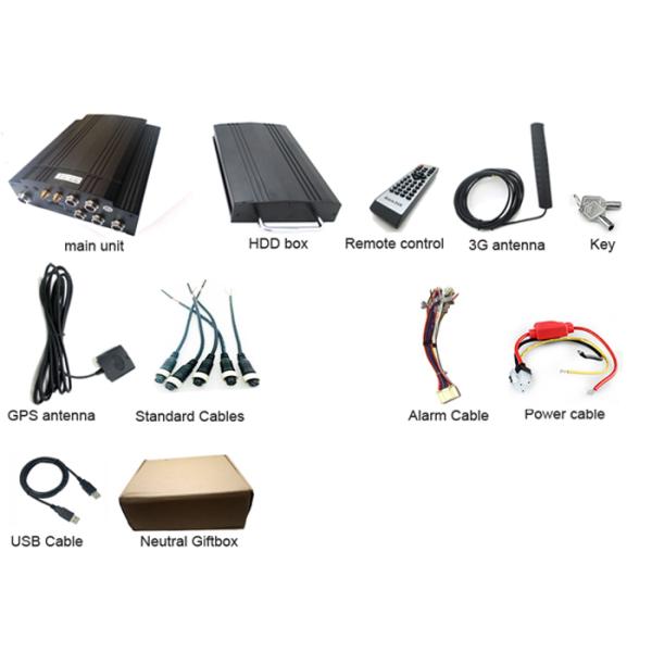4 Channel 3G Mobile DVR