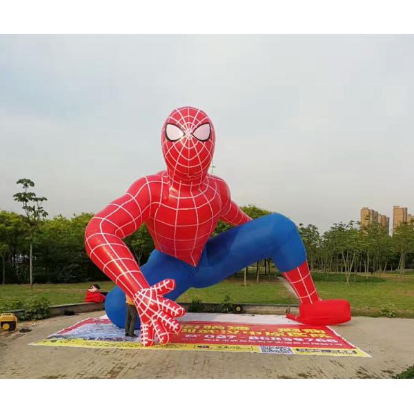Inflatable Spiderman Model with Customized Size and Double-Triple Stitching