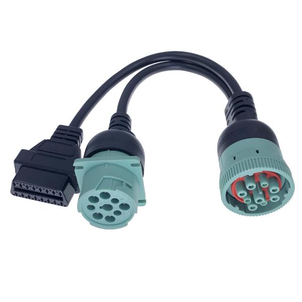 Engine Analyzer Motorcycle 3PIN To 16PIN OBD2 Adapter Compatible With SYM Motorbike
