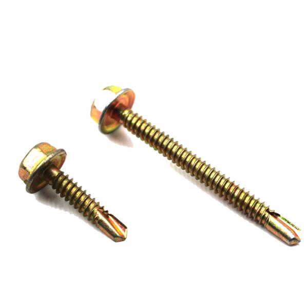 Galvanised SDS Nails Self Drilling Hex Head Bolts 700N Grade