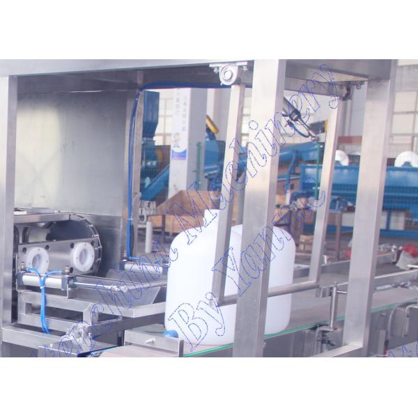 PP Bottle Automatic Water Filling Machine For 5 Gallon , 18.9 L Purified Water 300 B/H