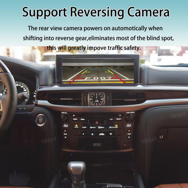 Viknav Linux System For Lexus LX570 2009 -2021 Wireless Apple CarPlay Android Auto Only Support Original Car OEM Screen